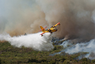 Compañía de Extinción General de Incendios (CEGISA) Canadair CL-215-1A10 (EC-HEU) at  Vila Real, Portugal