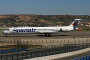 Spanair McDonnell Douglas MD-82 (EC-HFT) at  Madrid - Barajas, Spain