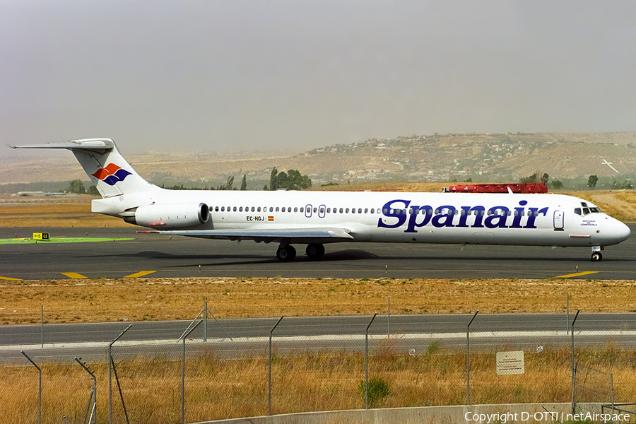 Spanair McDonnell Douglas MD-82 (EC-HGJ) | Photo 493968