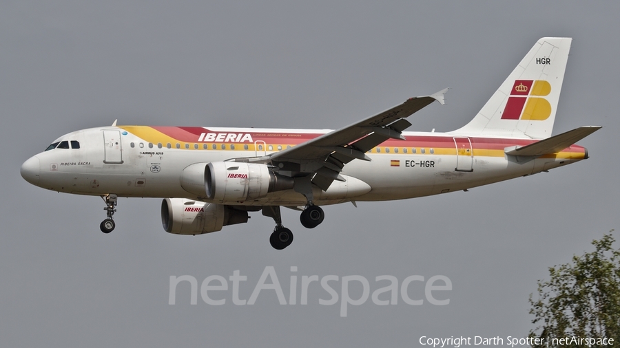 Iberia Airbus A319-112 (EC-HGR) | Photo 229672