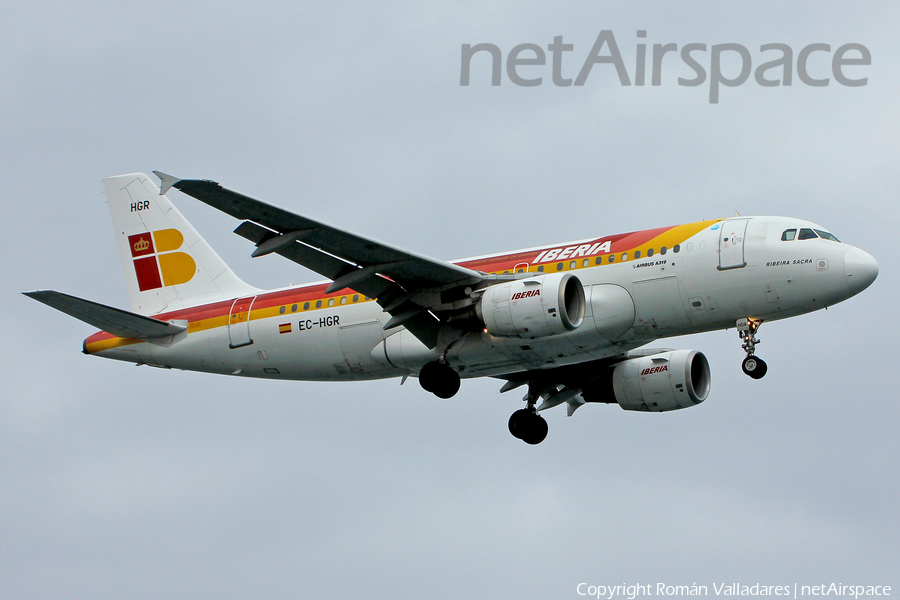 Iberia Airbus A319-112 (EC-HGR) | Photo 497728