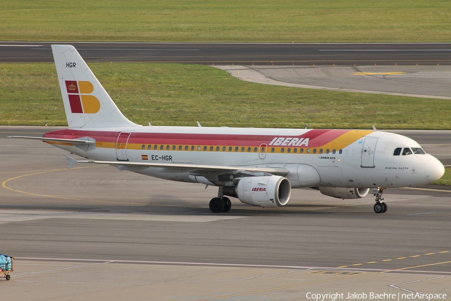 Iberia Airbus A319-112 (EC-HGR) | Photo 141705