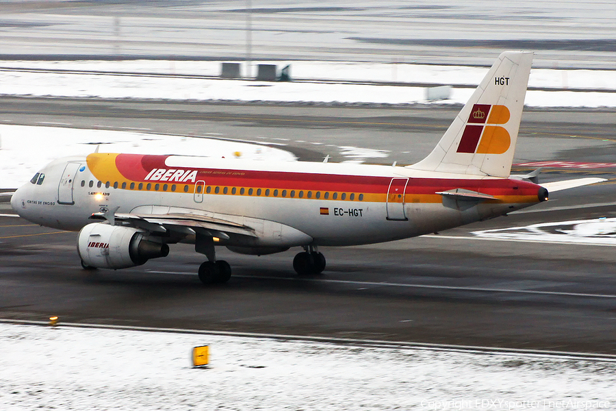 Iberia Airbus A319-111 (EC-HGT) | Photo 279079