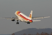 Iberia Airbus A319-111 (EC-HGT) at  Zurich - Kloten, Switzerland