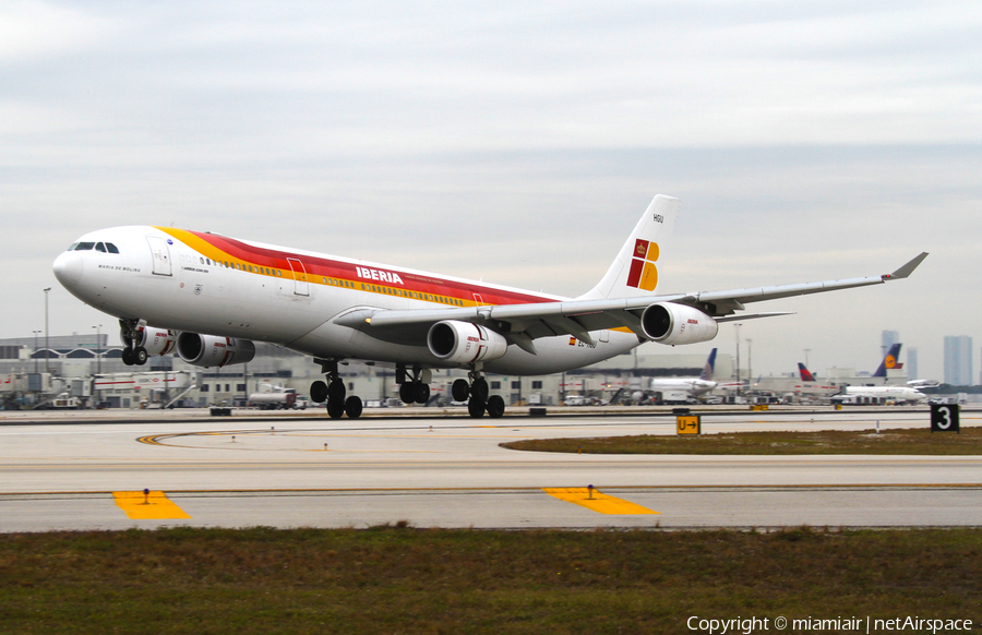 Iberia Airbus A340-313X (EC-HGU) | Photo 1703
