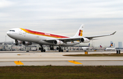 Iberia Airbus A340-313X (EC-HGU) at  Miami - International, United States