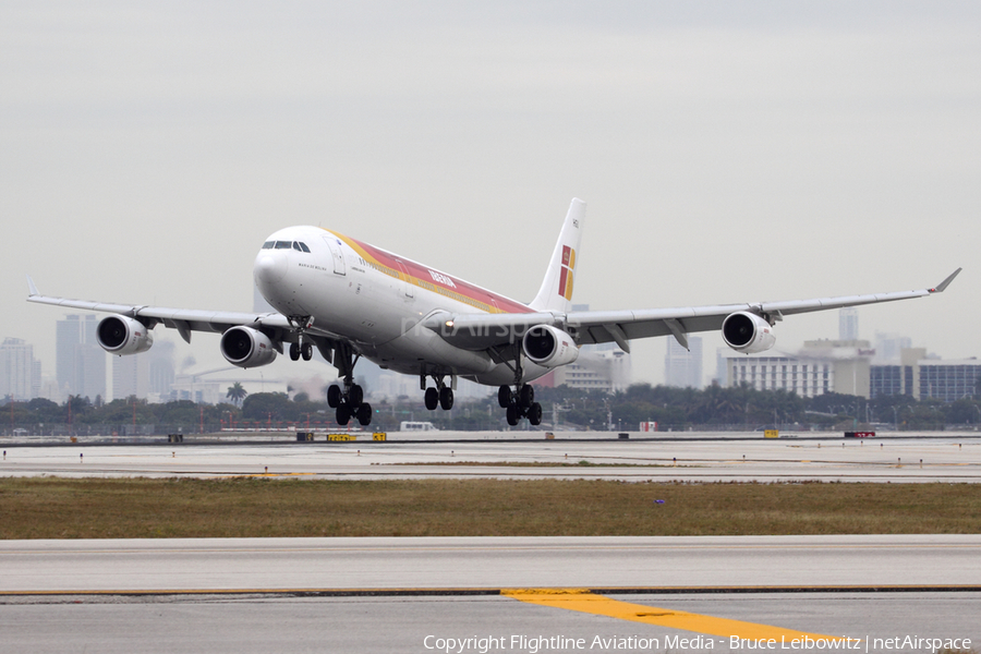 Iberia Airbus A340-313X (EC-HGU) | Photo 173152