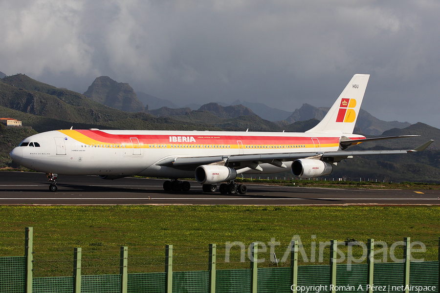 Iberia Airbus A340-313X (EC-HGU) | Photo 282320