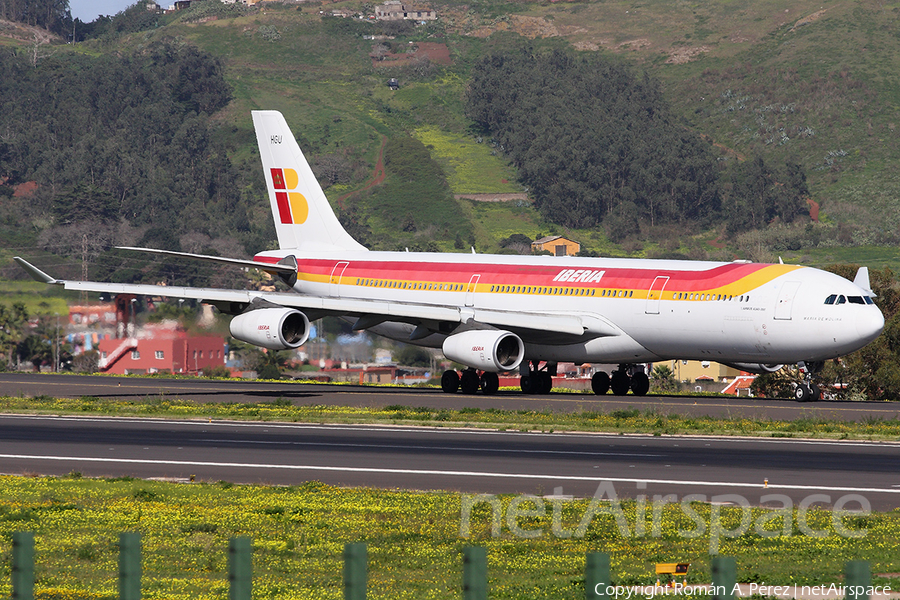 Iberia Airbus A340-313X (EC-HGU) | Photo 282322