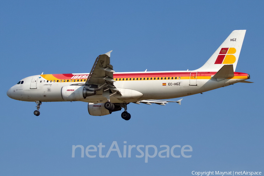 Iberia Airbus A320-214 (EC-HGZ) | Photo 135132
