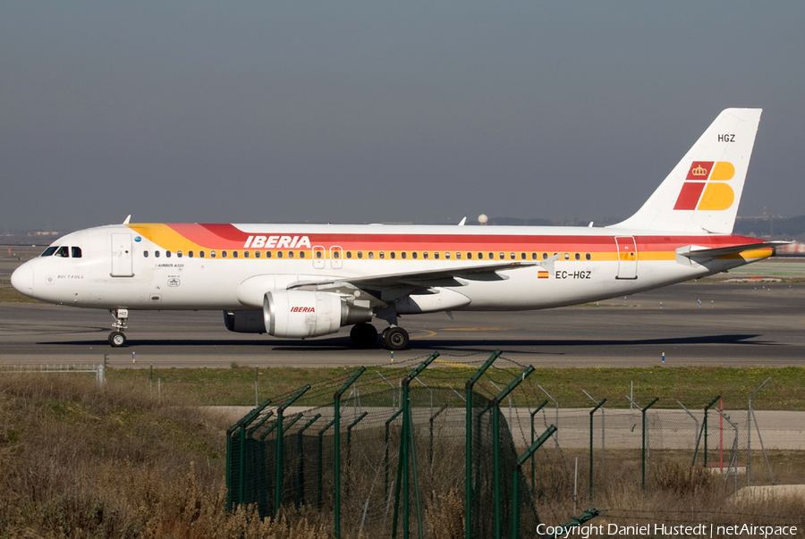 Iberia Airbus A320-214 (EC-HGZ) | Photo 544067