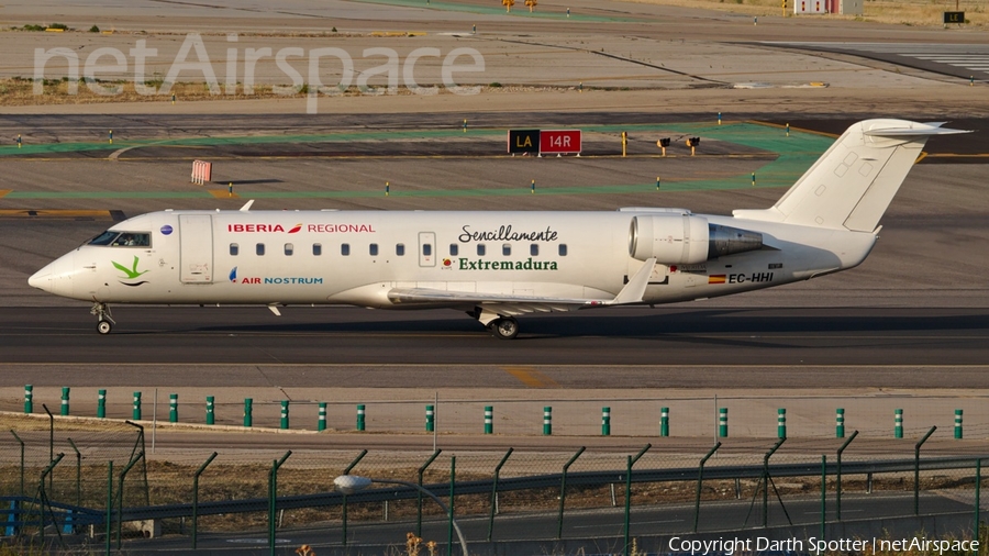 Iberia Regional (Air Nostrum) Bombardier CRJ-200ER (EC-HHI) | Photo 179970