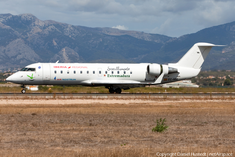 Iberia Regional (Air Nostrum) Bombardier CRJ-200ER (EC-HHI) | Photo 487637