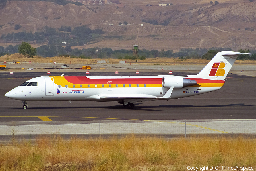 Iberia Regional (Air Nostrum) Bombardier CRJ-200ER (EC-HHV) | Photo 497313