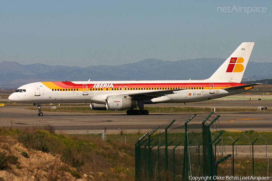 Iberia Boeing 757-256 (EC-HIX) | Photo 44710