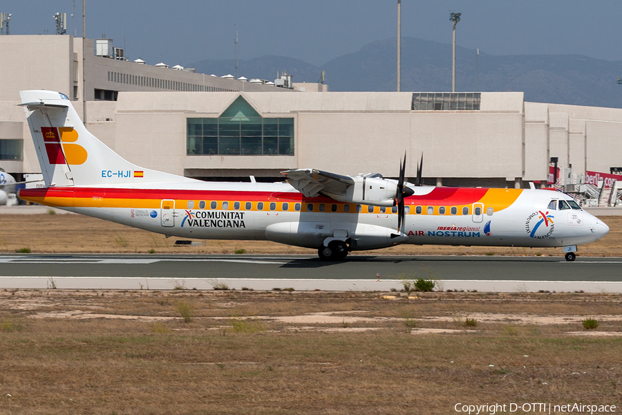 Iberia Regional (Air Nostrum) ATR 72-500 (EC-HJI) | Photo 204388