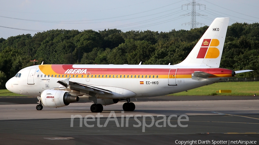 Iberia Airbus A319-111 (EC-HKO) | Photo 206744