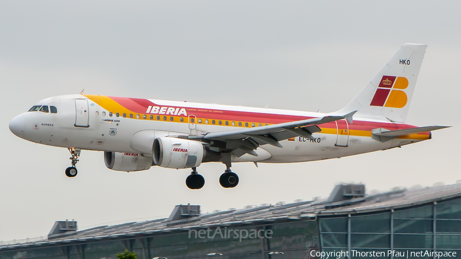 Iberia Airbus A319-111 (EC-HKO) | Photo 436991