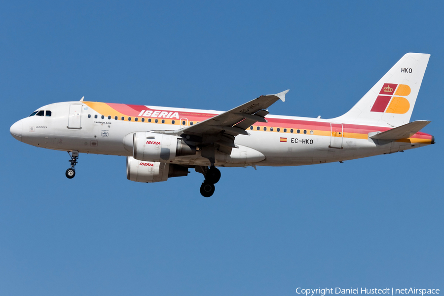 Iberia Airbus A319-111 (EC-HKO) | Photo 631784