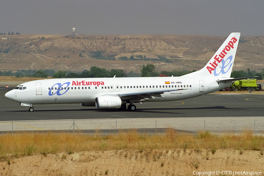 Air Europa Boeing 737-85P (EC-HKQ) | Photo 495350