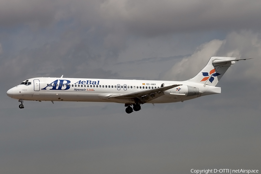 AeBal (Spanair Link) Boeing 717-2CM (EC-HNY) | Photo 164466