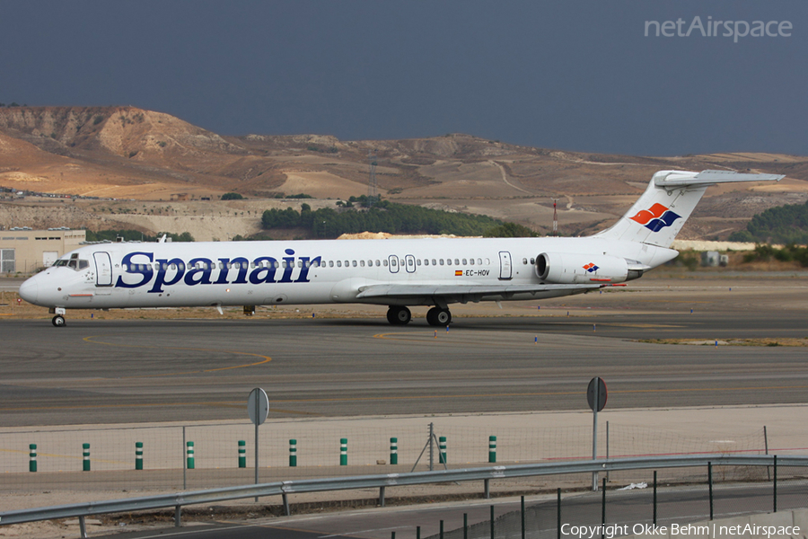 Spanair McDonnell Douglas MD-82 (EC-HOV) | Photo 52106