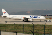 Spanair Airbus A321-231 (EC-HPM) at  Barcelona - El Prat, Spain