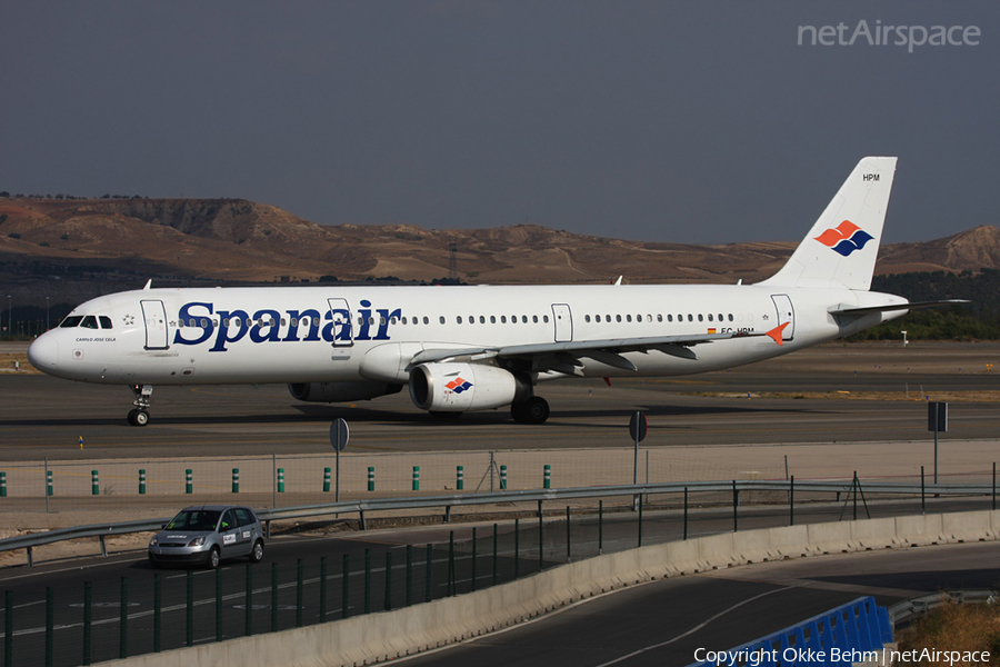 Spanair Airbus A321-231 (EC-HPM) | Photo 52085