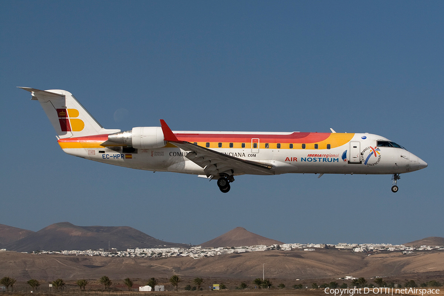 Iberia Regional (Air Nostrum) Bombardier CRJ-200ER (EC-HPR) | Photo 271091