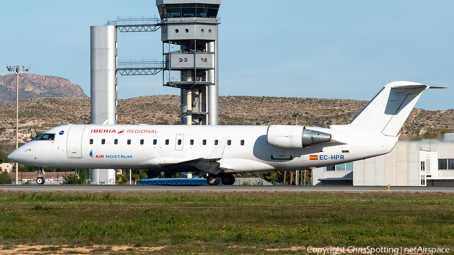 Iberia Regional (Air Nostrum) Bombardier CRJ-200ER (EC-HPR) | Photo 285580