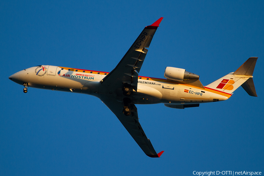 Iberia Regional (Air Nostrum) Bombardier CRJ-200ER (EC-HPR) | Photo 368244