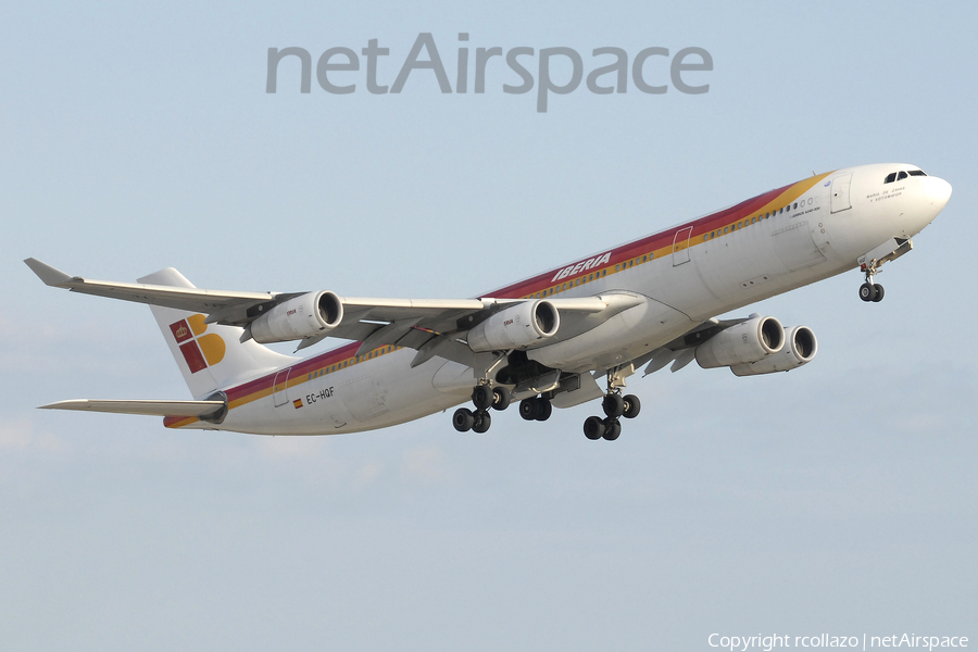 Iberia Airbus A340-313X (EC-HQF) | Photo 8806