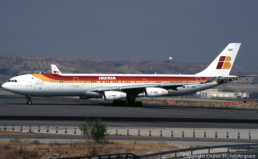 Iberia Airbus A340-313X (EC-HQH) | Photo 585513