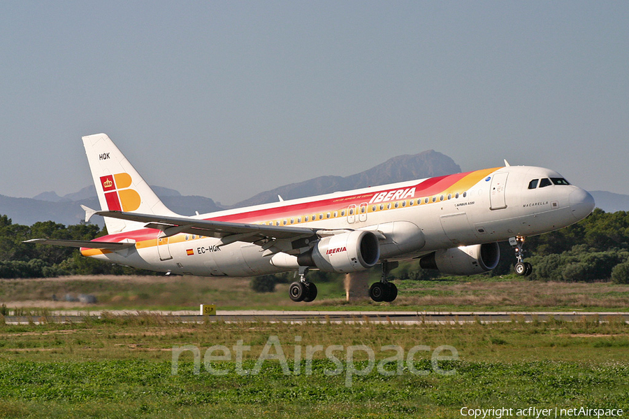 Iberia Airbus A320-214 (EC-HQK) | Photo 161603