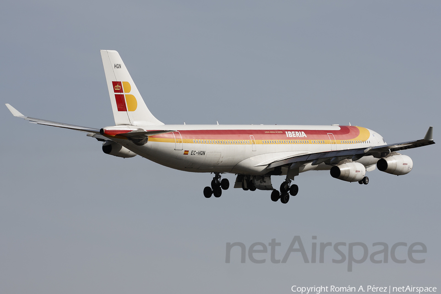 Iberia Airbus A340-313X (EC-HQN) | Photo 281676