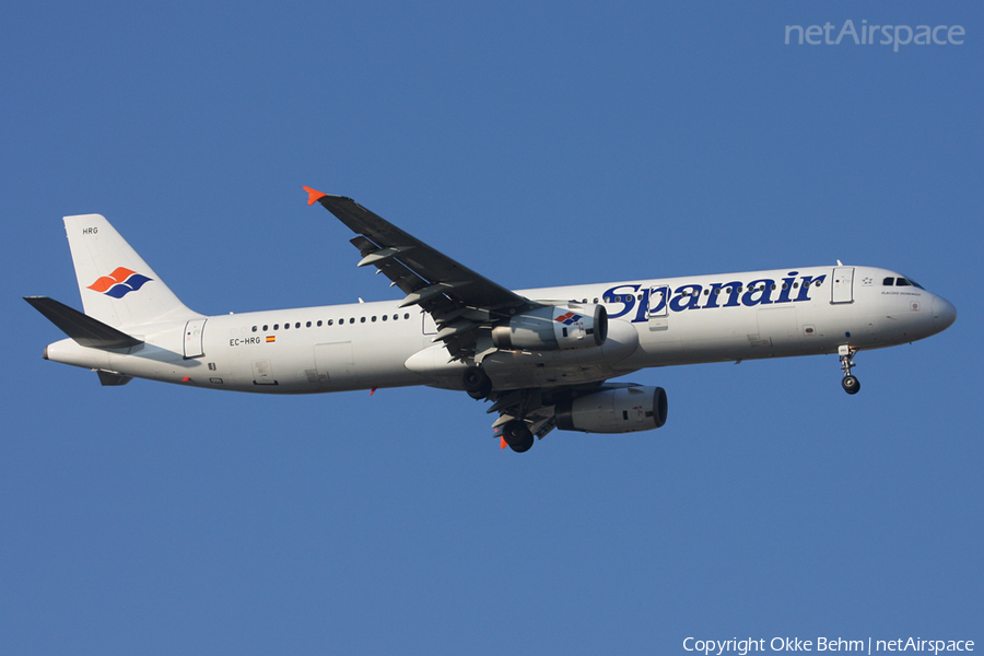Spanair Airbus A321-231 (EC-HRG) | Photo 52087