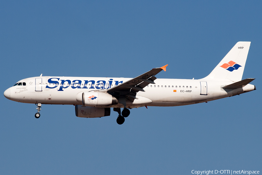 Spanair Airbus A320-232 (EC-HRP) | Photo 370554