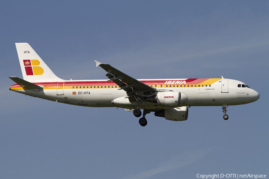 Iberia Airbus A320-214 (EC-HTA) | Photo 348535