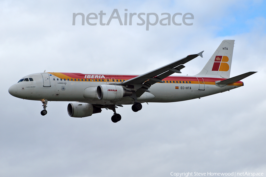 Iberia Airbus A320-214 (EC-HTA) | Photo 669201
