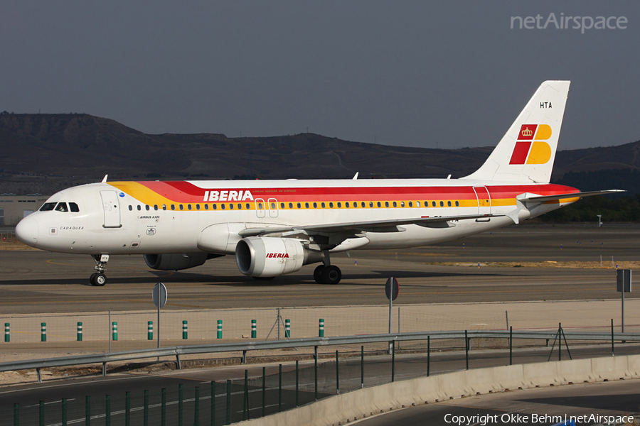 Iberia Airbus A320-214 (EC-HTA) | Photo 51952