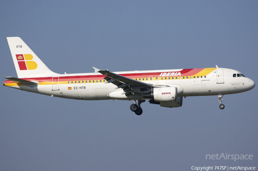 Iberia Airbus A320-214 (EC-HTB) | Photo 99281