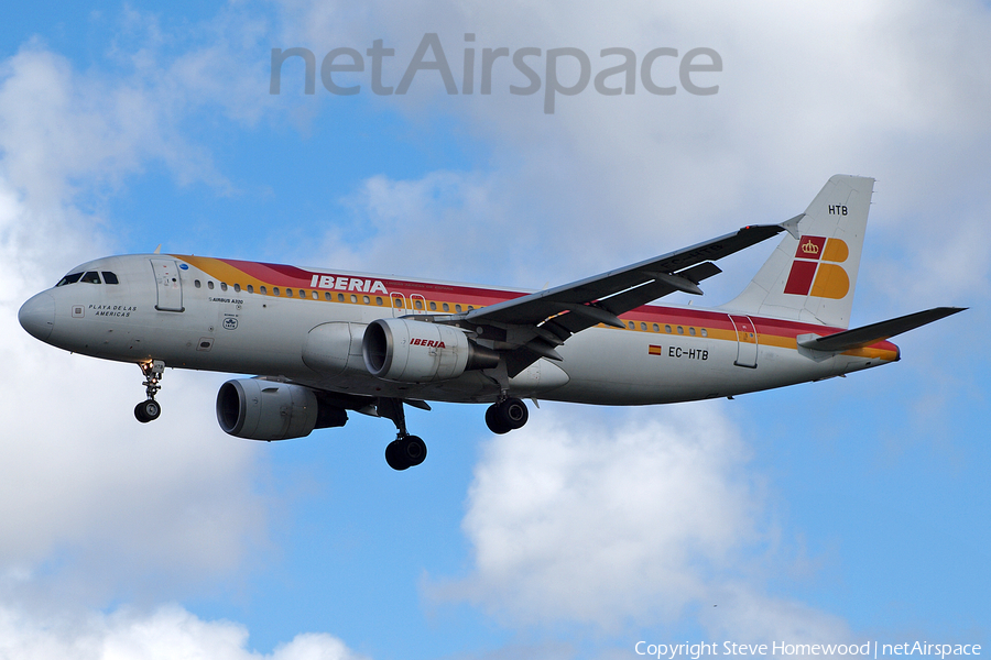 Iberia Airbus A320-214 (EC-HTB) | Photo 668948