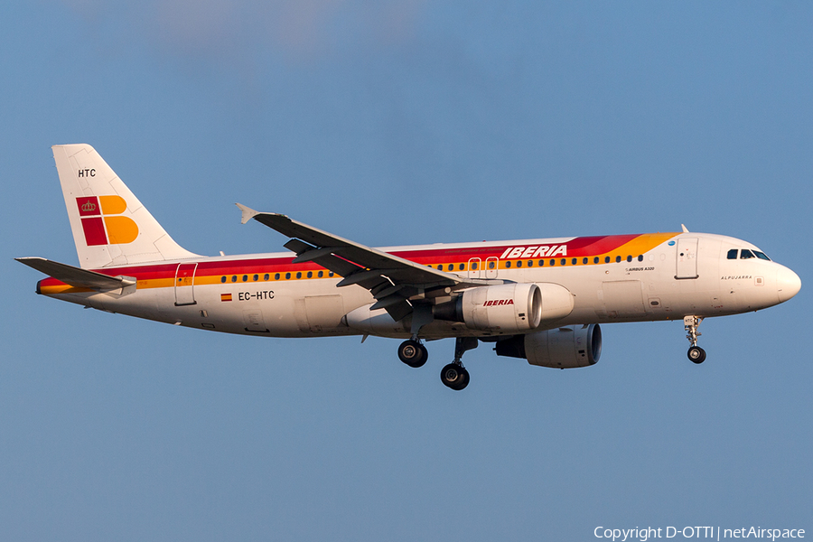 Iberia Airbus A320-214 (EC-HTC) | Photo 203540