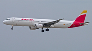 Iberia Airbus A321-212 (EC-HUH) at  Dusseldorf - International, Germany