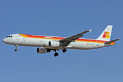 Iberia Airbus A321-212 (EC-HUH) at  Gran Canaria, Spain