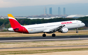 Iberia Airbus A321-212 (EC-HUH) at  Madrid - Barajas, Spain