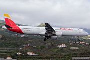 Iberia Airbus A321-212 (EC-HUH) at  La Palma (Santa Cruz de La Palma), Spain
