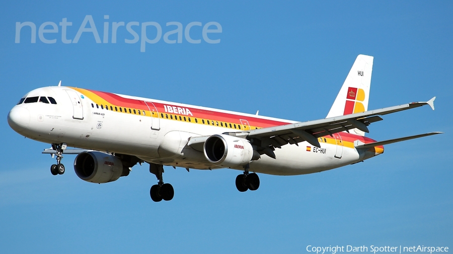 Iberia Airbus A321-211 (EC-HUI) | Photo 143240