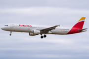 Iberia Airbus A321-211 (EC-HUI) at  Berlin Brandenburg, Germany