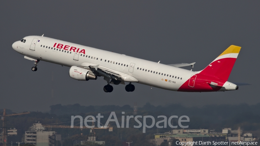 Iberia Airbus A321-211 (EC-HUI) | Photo 232466